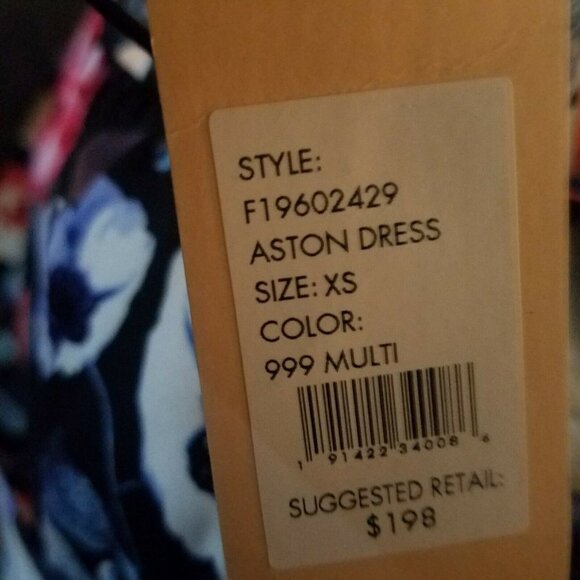 Rebecca Minkoff Aston Mini Dress Size XS‎ Floral Button Up Short Sleeve A-Line - Picture 10 of 10